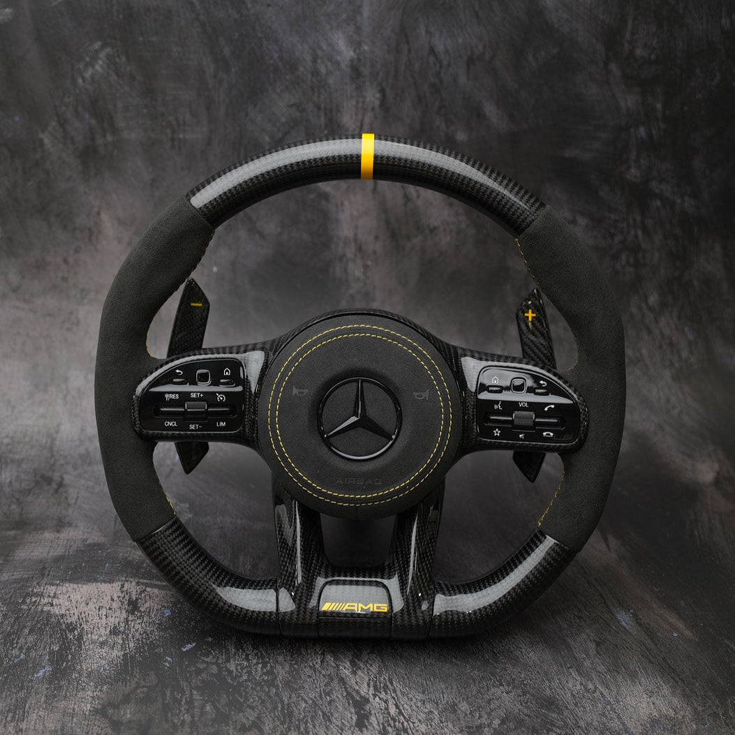 AMG Steering Wheel for Mercedes-Benz 2018+ AMG Models | Custom by Exclusive Steering