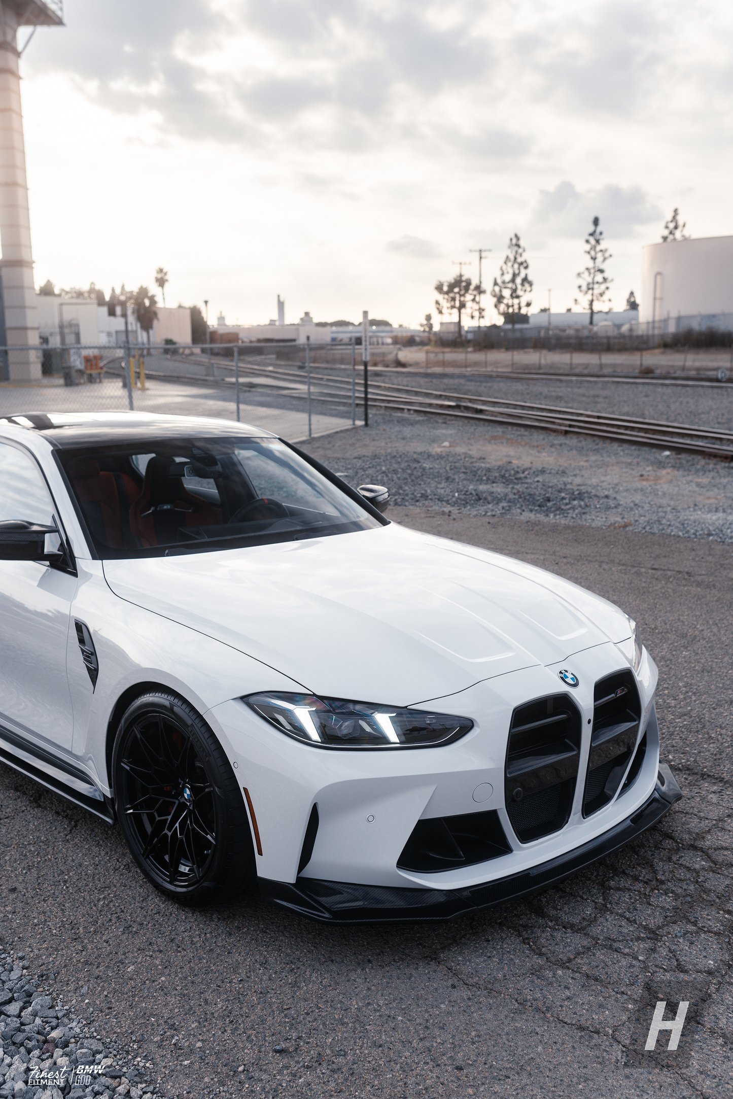 VR1 (V Style) Carbon Fiber Front Lip - G80 M3 | G82 / G83 M4