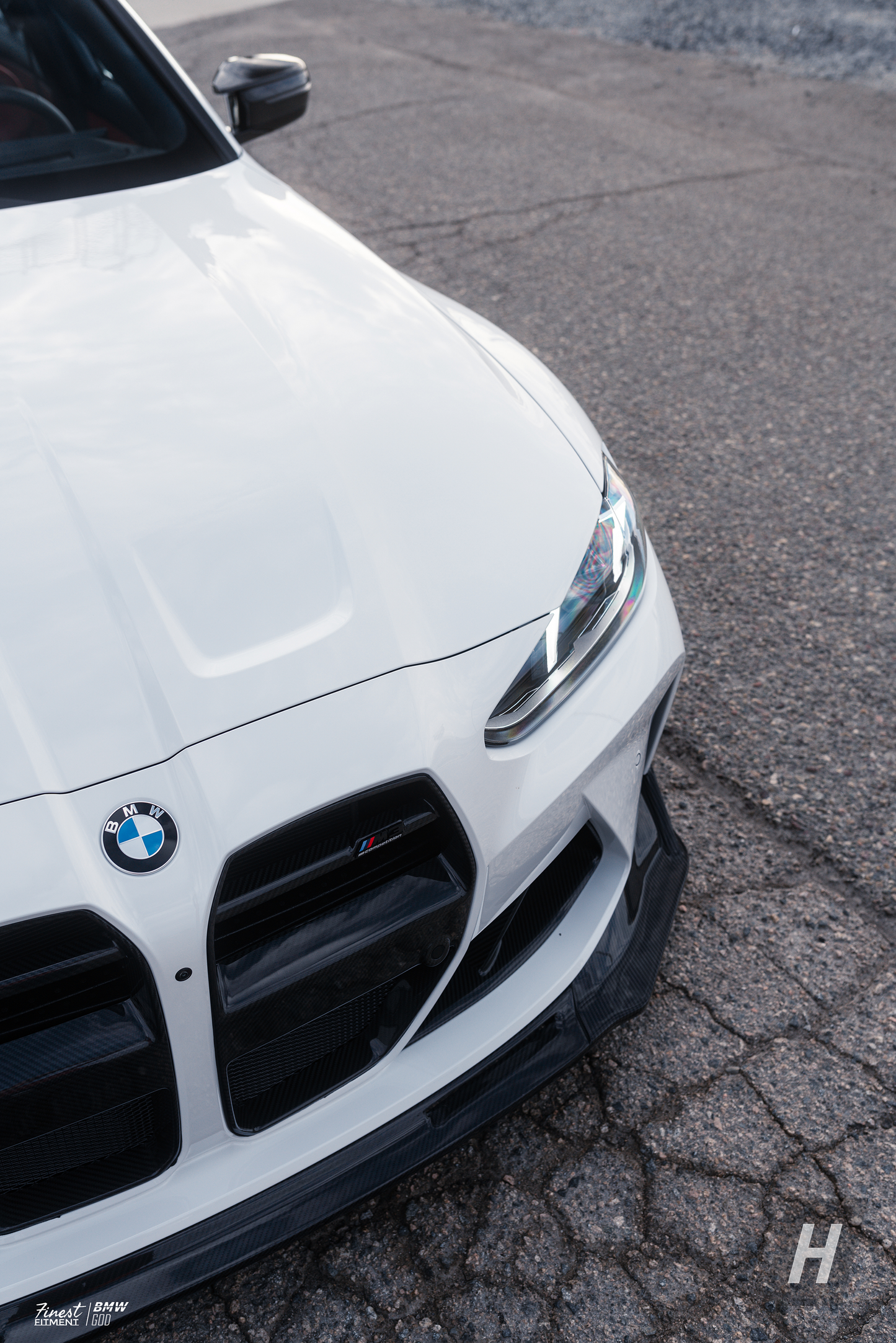 VR1 (V Style) Carbon Fiber Front Lip - G80 M3 | G82 / G83 M4
