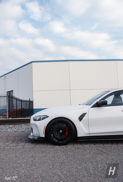 R1 Style Carbon Fiber Side Skirt Extensions - G80 M3