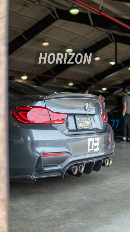 CS V2 Carbon Fiber Trunk Lip / Spoiler - F82 M4