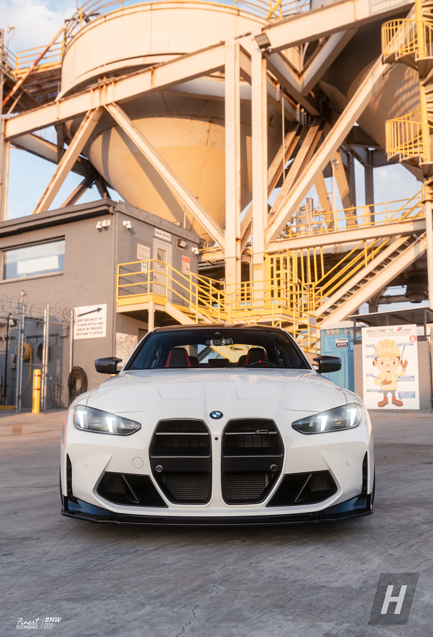 VR1 (V Style) Carbon Fiber Front Lip - G80 M3 | G82 / G83 M4