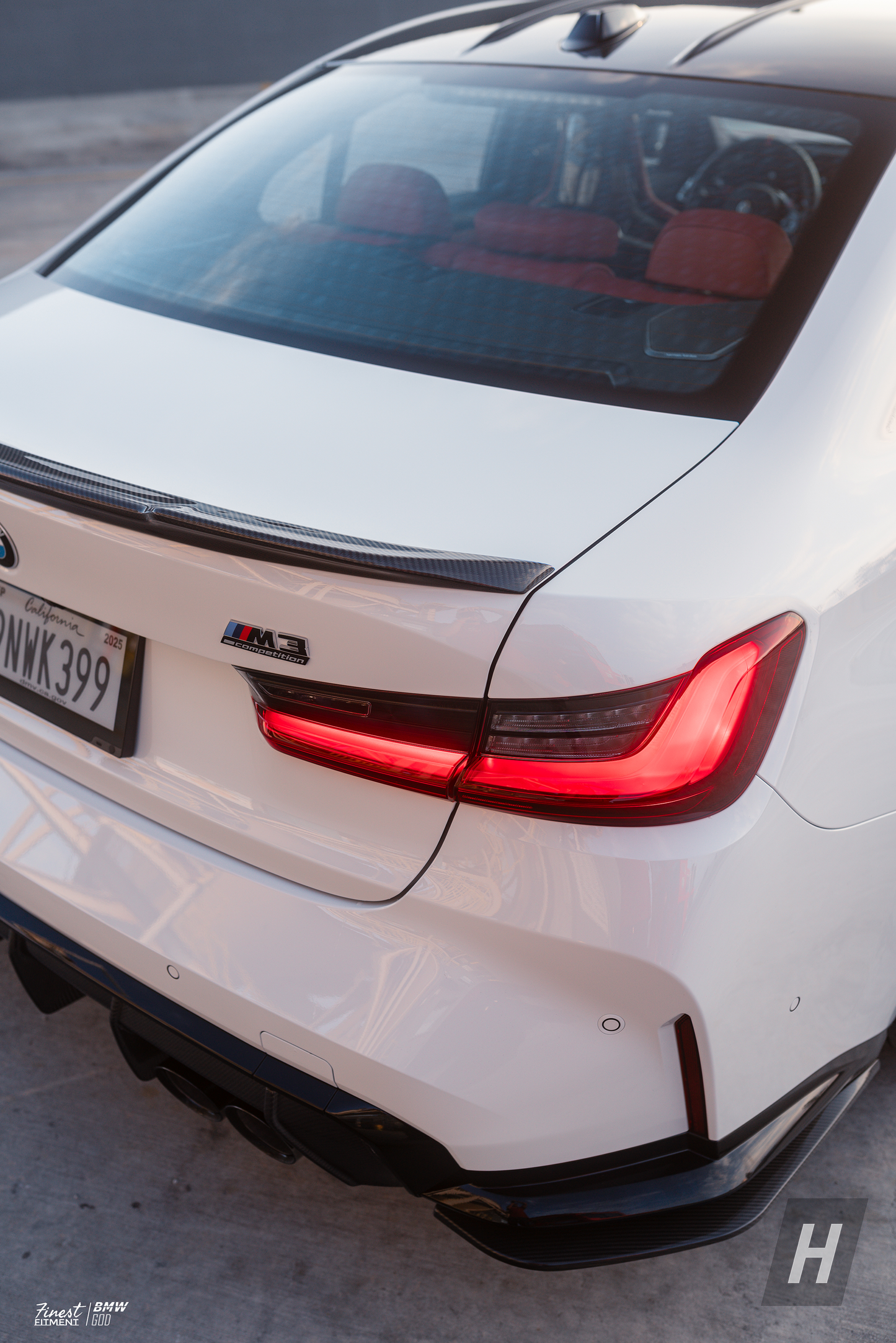 CS V2 Carbon Fiber Trunk Lip / Spoiler - G20 3-Series | G80 M3