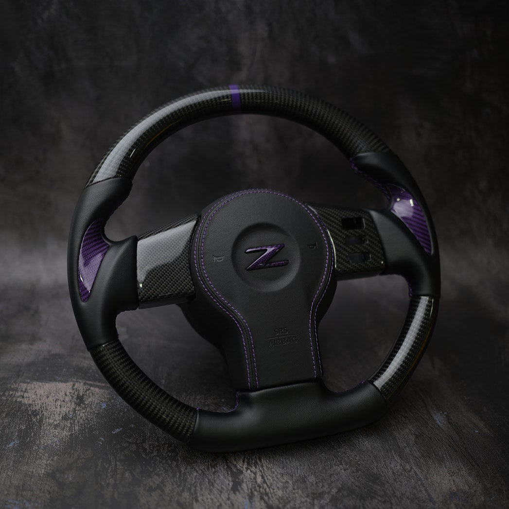 2003-2010 Nissan 350z Z33  Custom Steering Wheel by Exclusive Steering