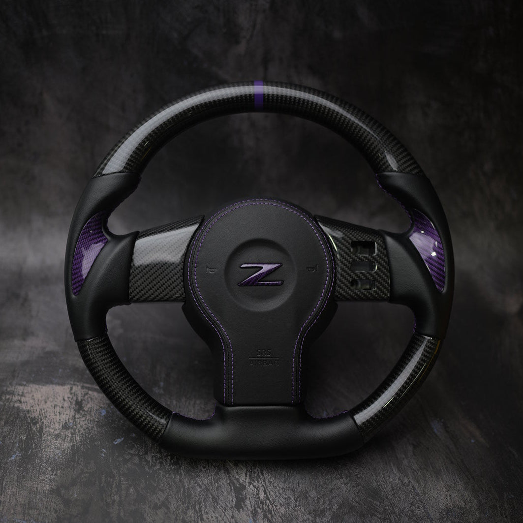 2003-2010 Nissan 350z Z33  Custom Steering Wheel by Exclusive Steering