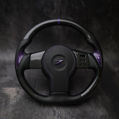 2003-2010 Nissan 350z Z33  Custom Steering Wheel by Exclusive Steering