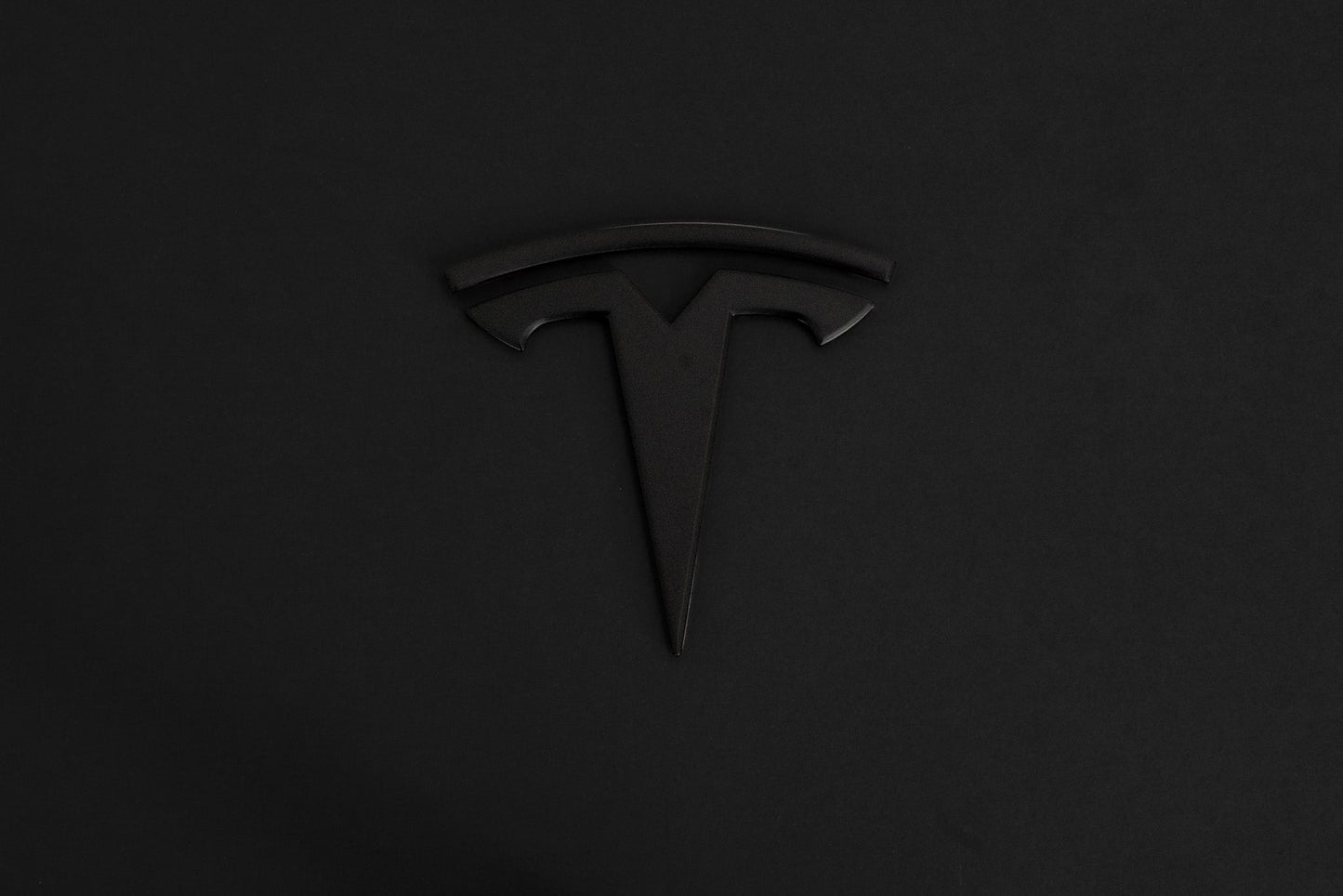 TESLA Metal Gloss and Matte OEM Emblems Logo for Model 3 & Model Y Hood + Trunk in Gold, Red, Gloss and Matte Black