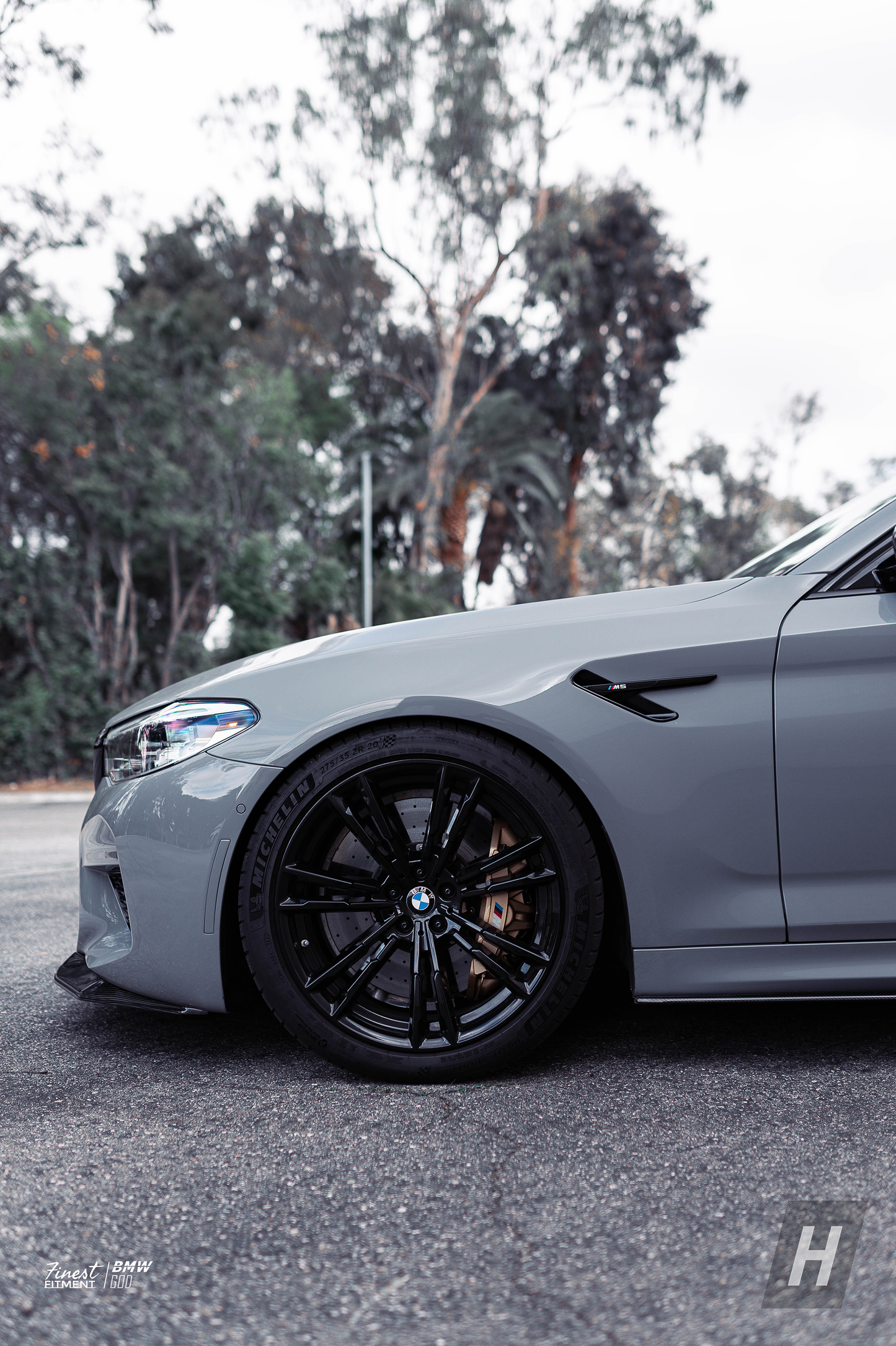 GTS V1 Carbon Fiber Front Lip - F90 M5