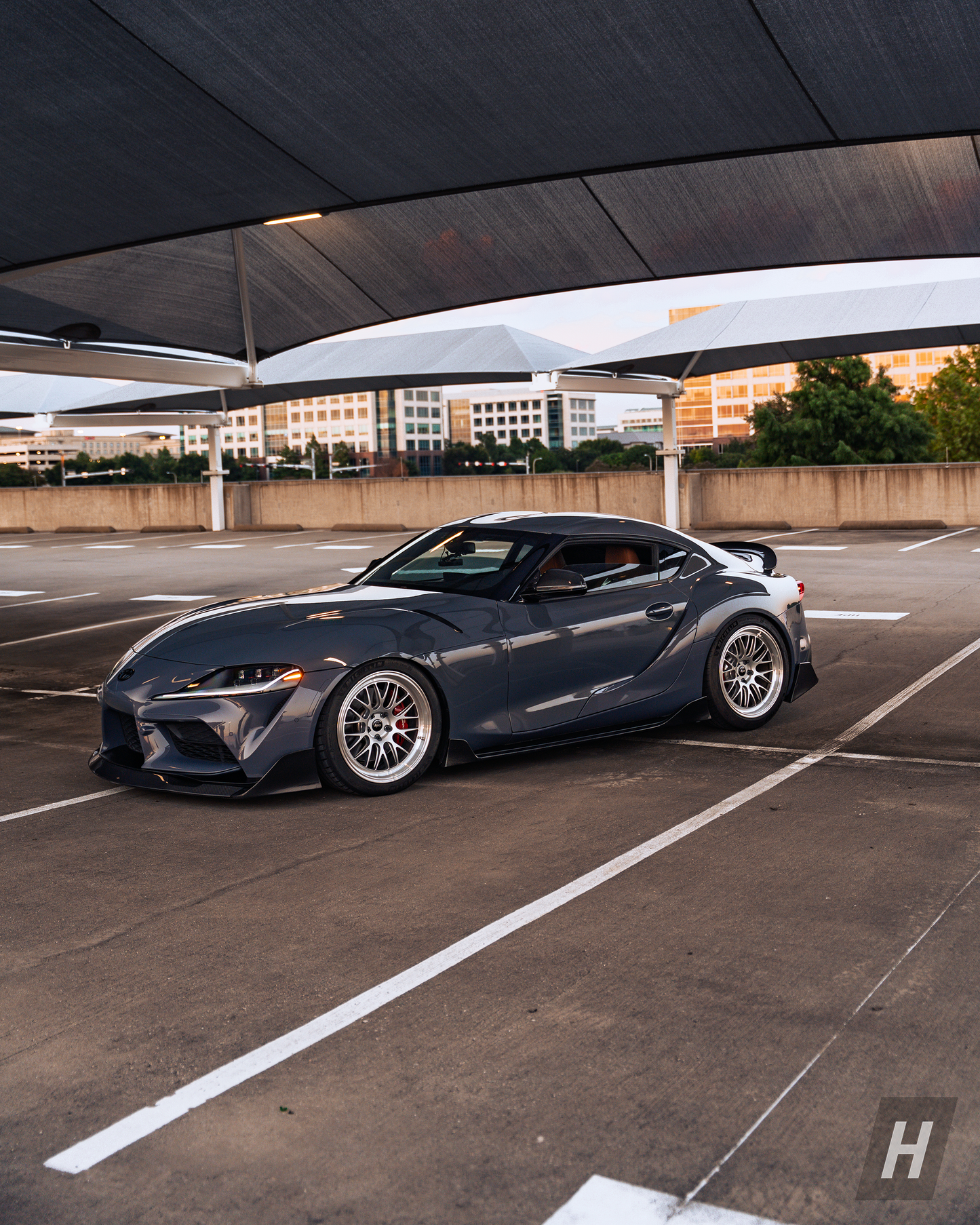 AG Style Carbon Fiber Front Lip - A90 Supra
