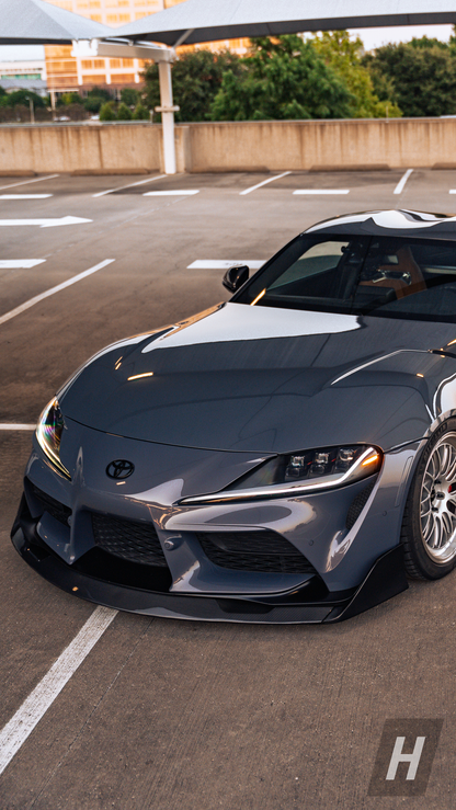 AG Style Carbon Fiber Front Lip - A90 Supra