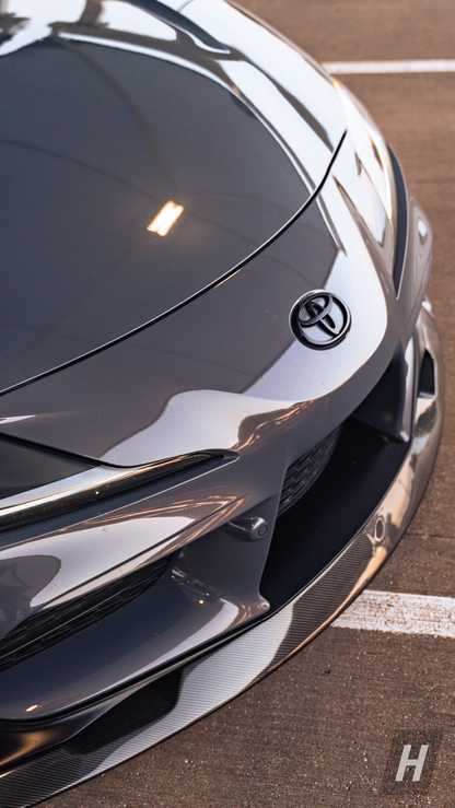 AG Style Carbon Fiber Front Lip - A90 Supra