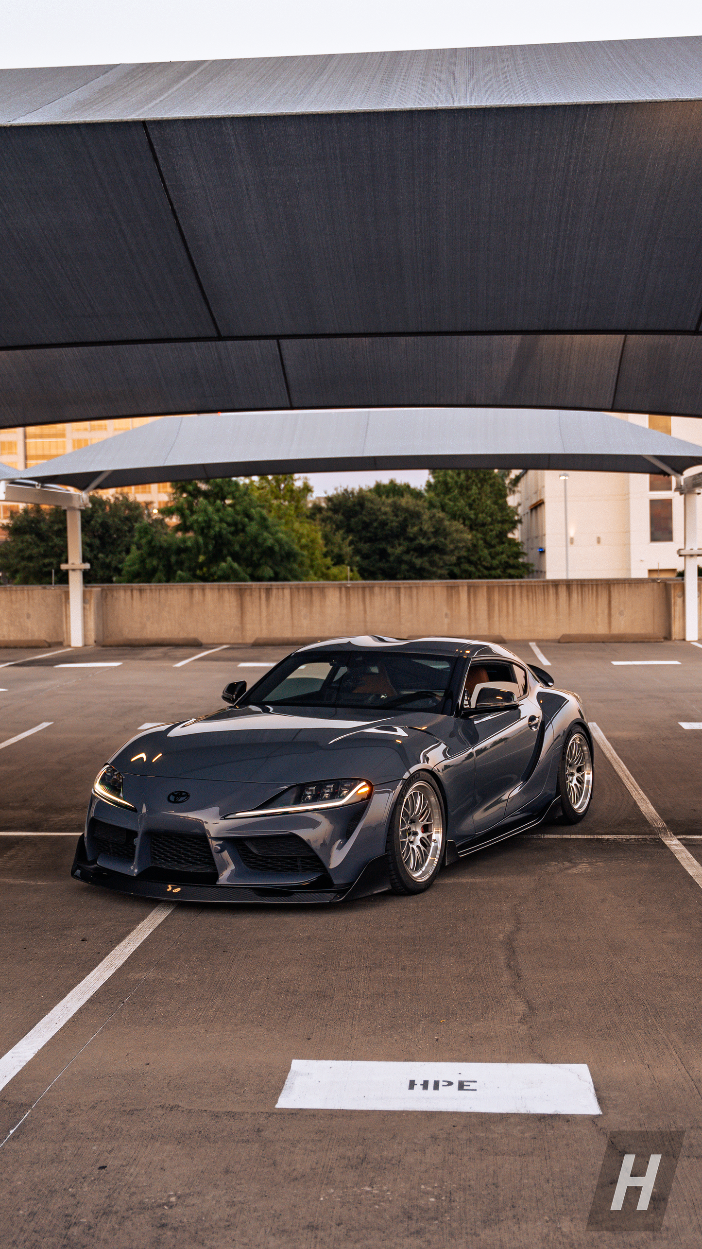 AG Style Carbon Fiber Front Lip - A90 Supra