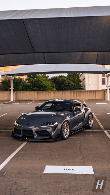 AG Style Carbon Fiber Front Lip - A90 Supra