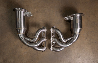 400 Cell Catted Down Pipes For Porsche 992 GT3 / GT3 RS