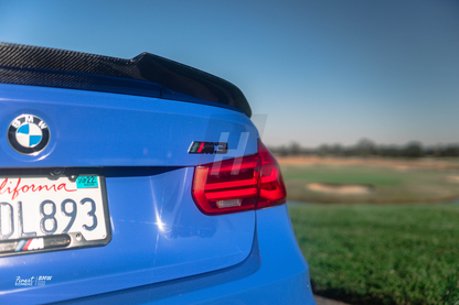 PSM Style (V2) Carbon Fiber Trunk Lip Spoiler - F80 M3 | F30 3-Series