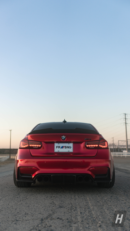 V Style 3-Piece Carbon Fiber Diffuser - F80 M3 | F82 / F83 M4