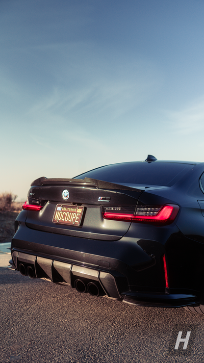 Performance V3 Carbon Fiber Trunk Lip / Spoiler - G20 3-Series | G80 M3
