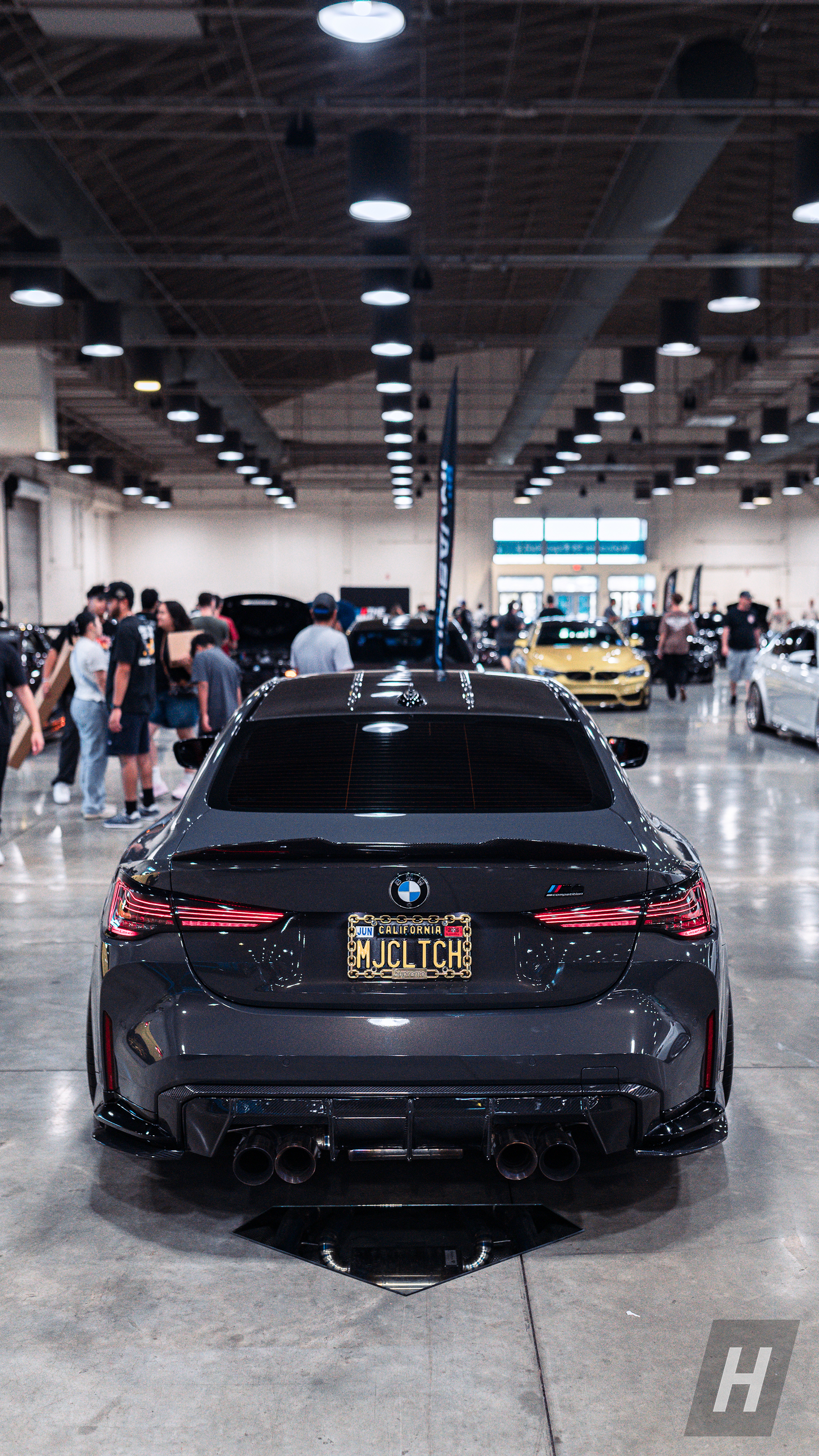 Performance V1 Rear Diffuser Outer Trim Piece w/ Carbon Tow Hook Replacement Cover - G80 M3 | G82 / G83 M4