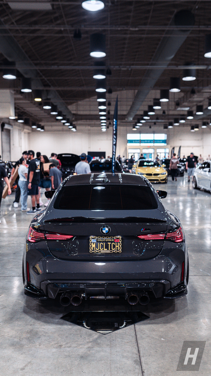 Performance V1 Rear Diffuser Outer Trim Piece w/ Carbon Tow Hook Replacement Cover - G80 M3 | G82 / G83 M4