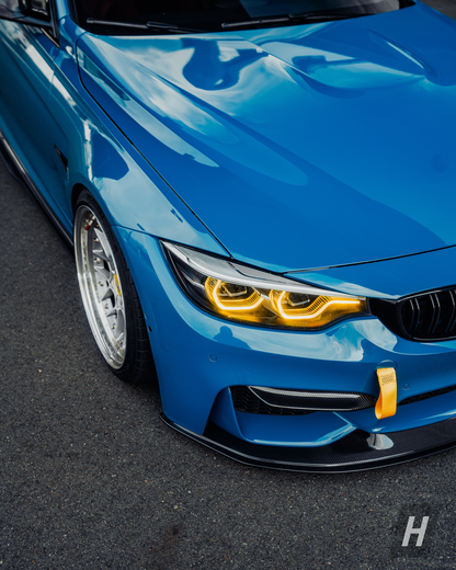 Performance V2 Carbon Fiber Upper Splitters - F80 M3 | F82 / F83 M4