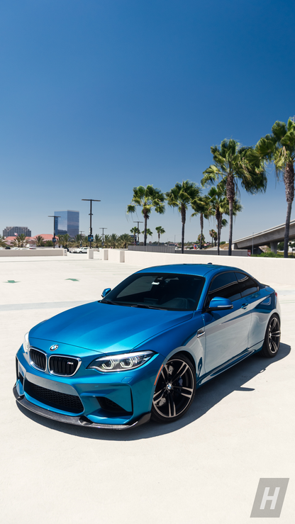 GTS V1 Carbon Fiber Front Lip - F87 M2 (NON-COMP)