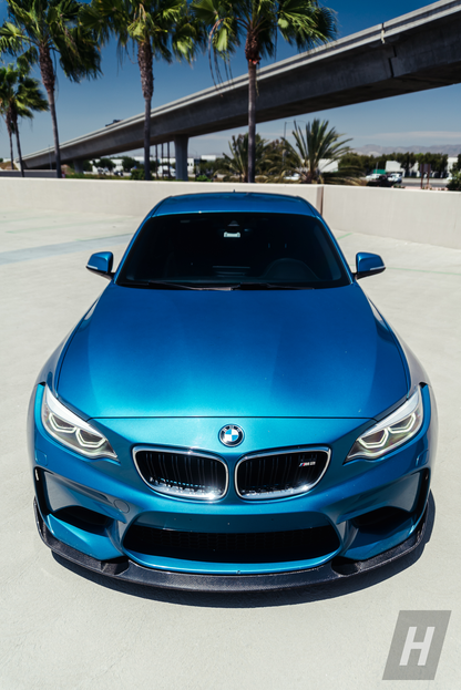 GTS V1 Carbon Fiber Front Lip - F87 M2 (NON-COMP)