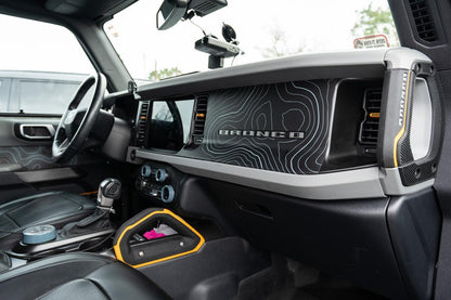 Topo 3 Piece Dash Kit (Printed Series) - 2021+ Bronco