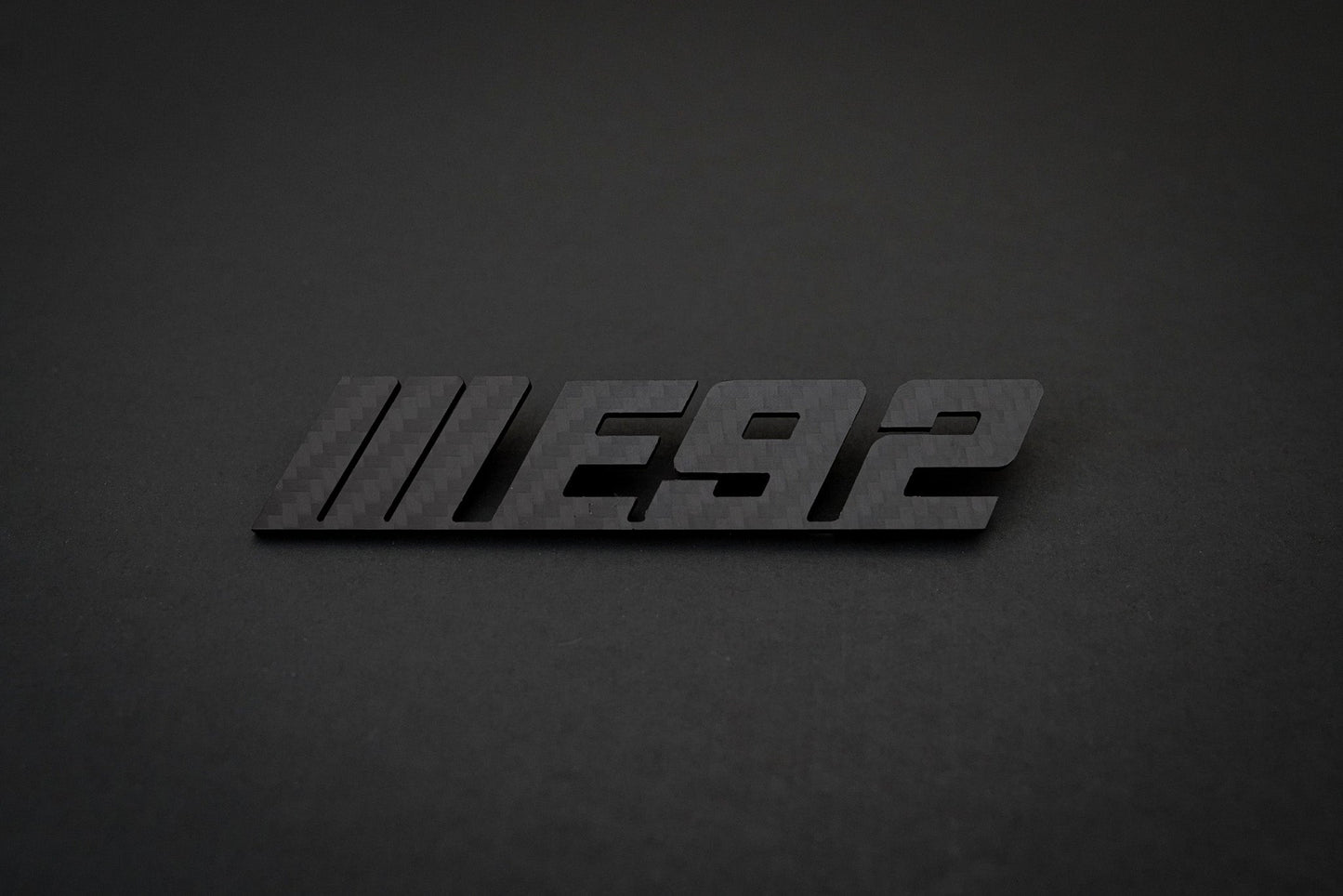 BMW Carbon Fiber F30 Emblem Gloss & Matte