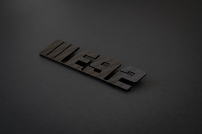 BMW Carbon Fiber E90 Emblem Gloss & Matte