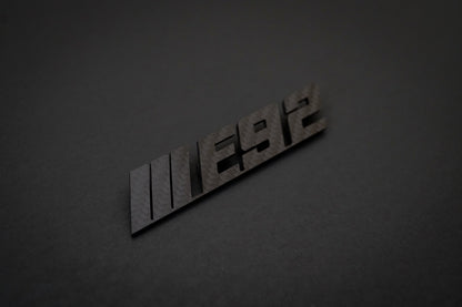 BMW Carbon Fiber E90 Emblem Gloss & Matte