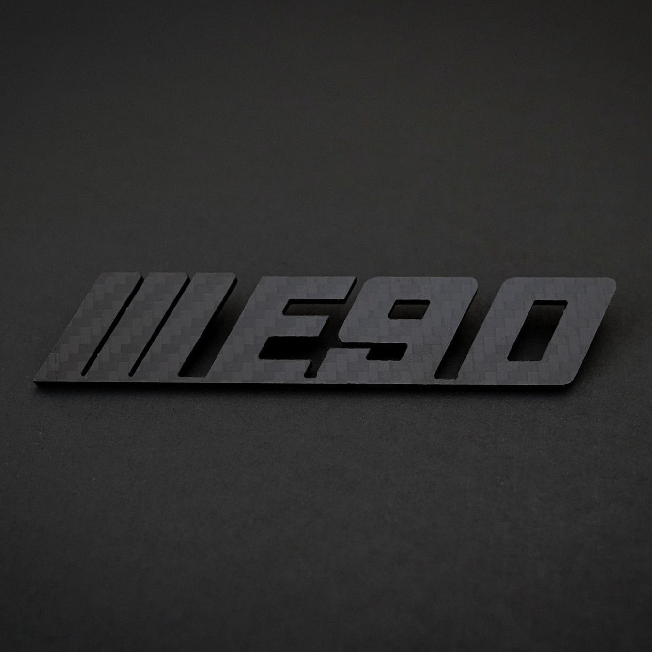 BMW Carbon Fiber E90 Emblem Gloss & Matte