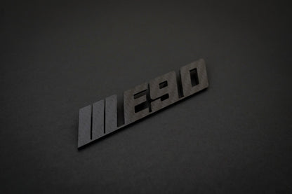 BMW Carbon Fiber E90 Emblem Gloss & Matte