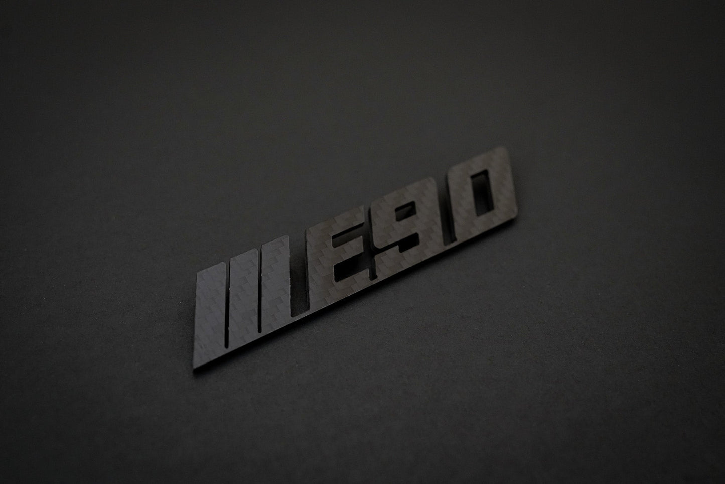 BMW Carbon Fiber F30 Emblem Gloss & Matte