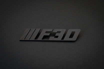 BMW Carbon Fiber N55 Emblem Gloss & Matte