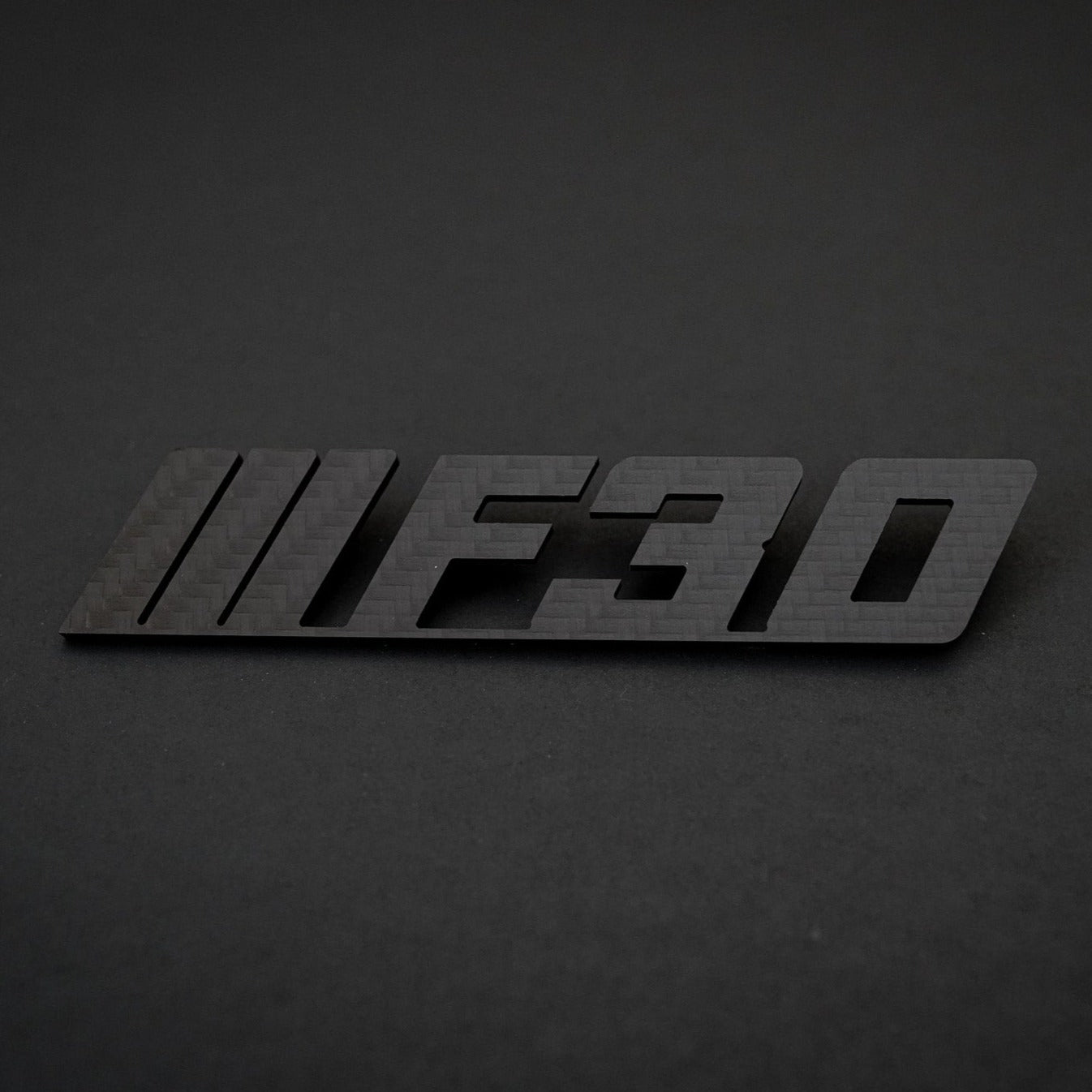 BMW Carbon Fiber F30 Emblem Gloss & Matte