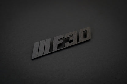 BMW Carbon Fiber E92 Emblem Gloss & Matte