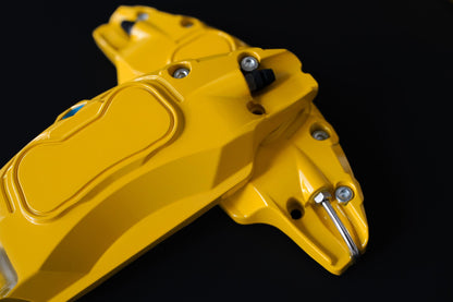 Tesla Model S Brake Caliper Covers Aluminum Front & Rear YELLOW 2018-2021 (4PCS)