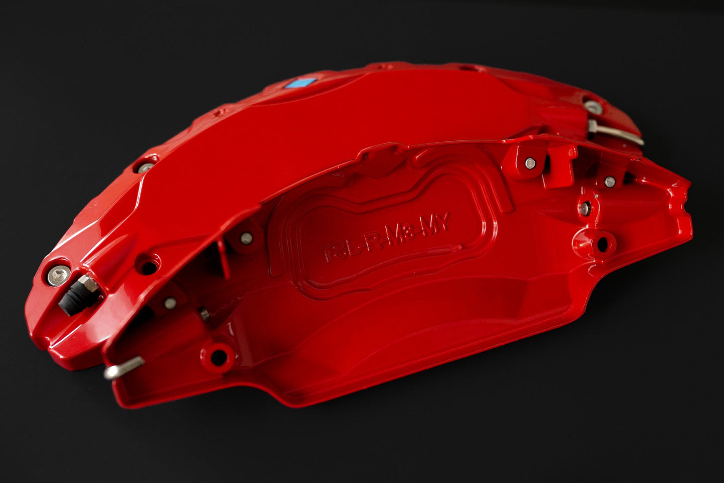 Tesla Model 3 Brake Caliper Covers Aluminum Front & Rear RED 17-23 (4PCS)