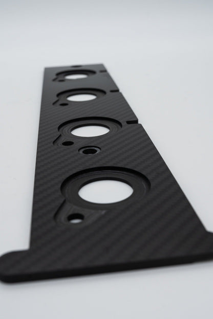 JDC "Show Series" Carbon Fiber Coil On Plug Mounting Plate | Mitsubishi Evo 4-9