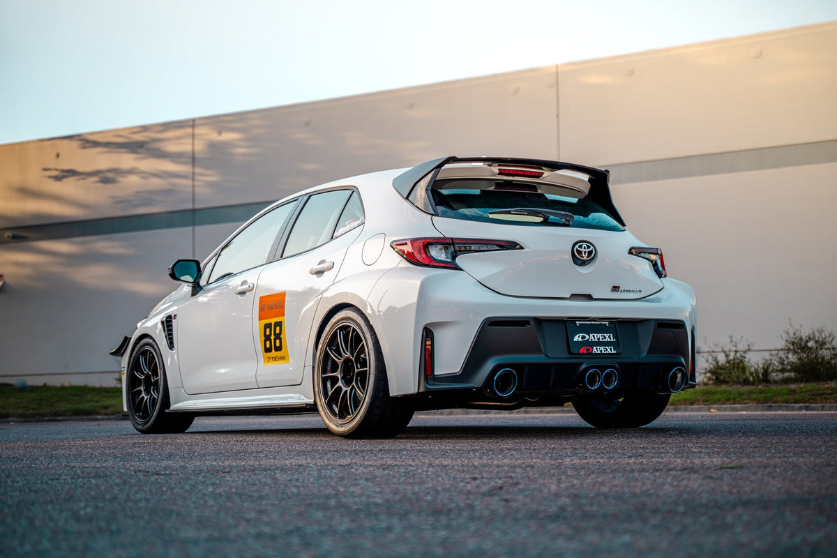 GR Corolla N1 Evo Extreme Quad Catback, APEXi 164-KT23 Series