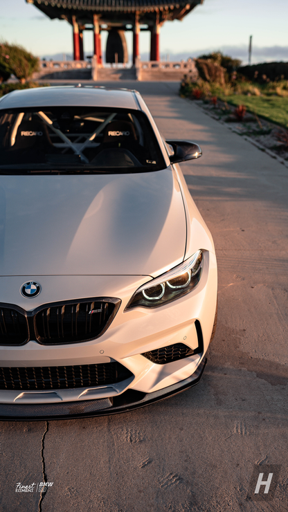 GTS V1 Carbon Fiber Front Lip - F87 M2C