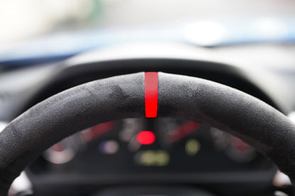 BMW F-Series Alcantara Suede Steering Wheel Cover DIY (Red Stripe)
