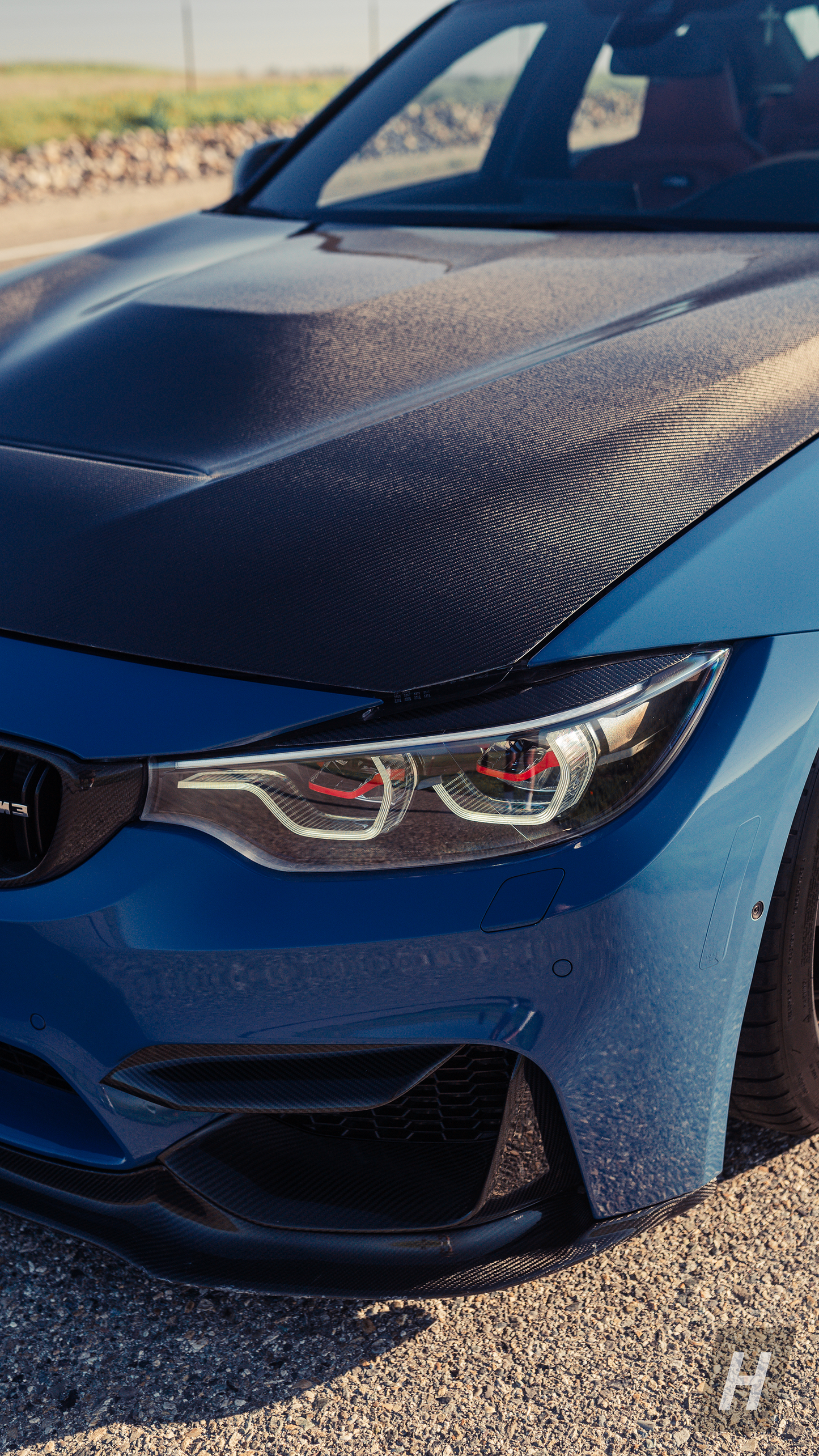 Carbon Fiber Headlight Trim Covers - F80 M3 | F82 M4 | F3X 4-Series