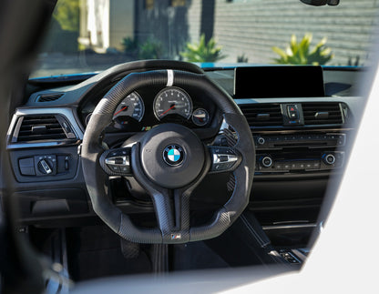 iCBL's BMW Magnetic Carbon Fiber Paddle Shifters G/F Series V1 for M3 M4 M5 F30 F80 F82 G20 G30 G80 G82 F90
