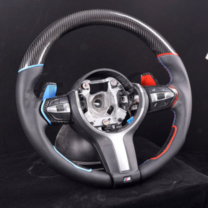 2013-2019 BMW 2 3 4 5 6 X Series M Sport F20 F22 F30 F32 Custom Steering Wheel by Exclusive Steering