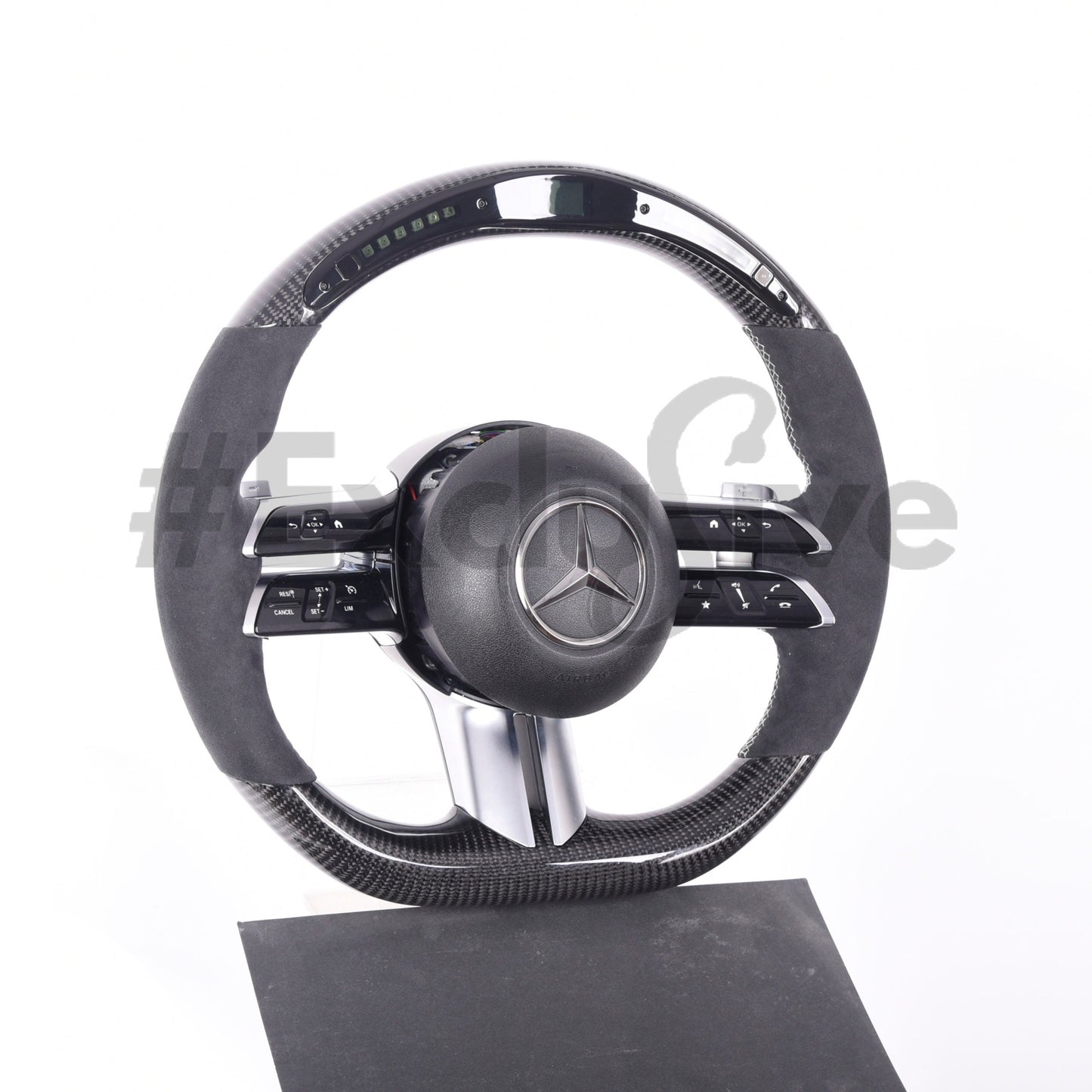 [Upgrade Conversion] Mercedes Benz 2020+ AMG Models Custom Steering Wheel by Exclusive Steering