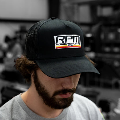 RPM Black Trucker Hat