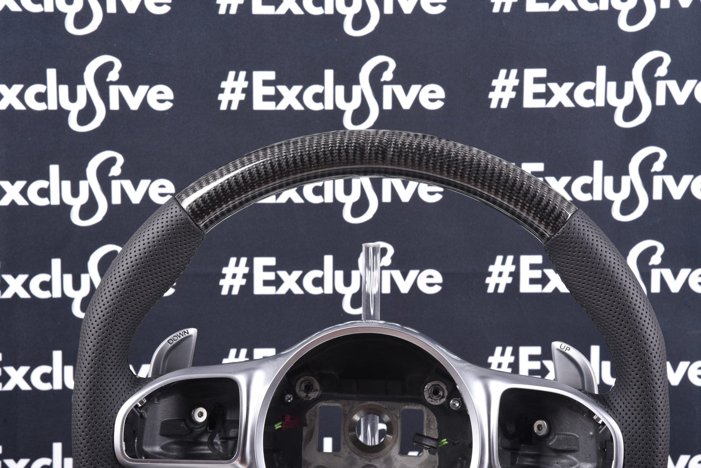 [Upgrade Conversion] Mercedes Benz 2018+ AMG Model Custom Steering Wheel by Exclusive Steering