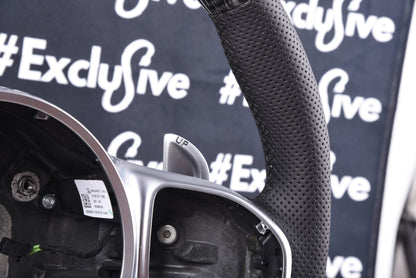 [Upgrade Conversion] Mercedes Benz 2018+ AMG Model Custom Steering Wheel by Exclusive Steering