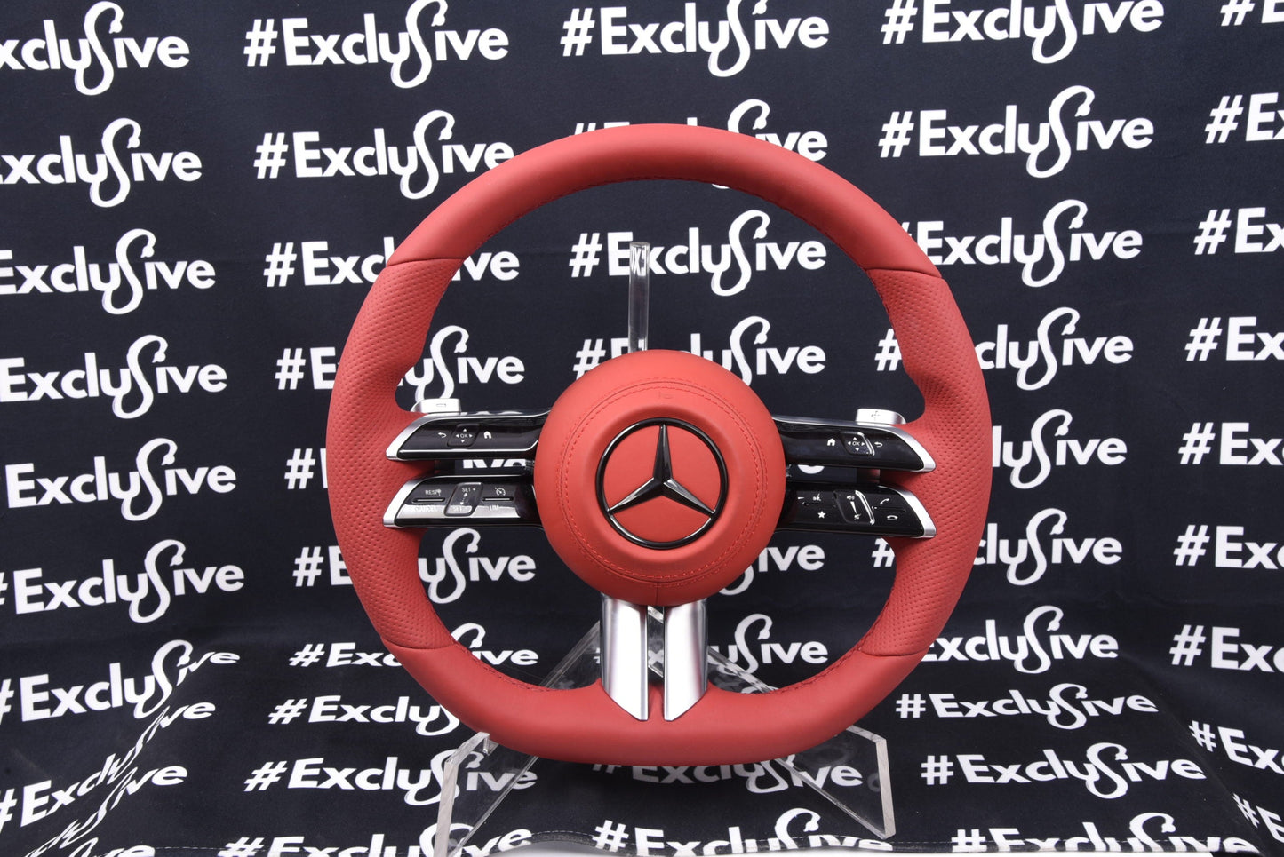 [Upgrade Conversion] Mercedes Benz 2020+ AMG Models Custom Steering Wheel by Exclusive Steering